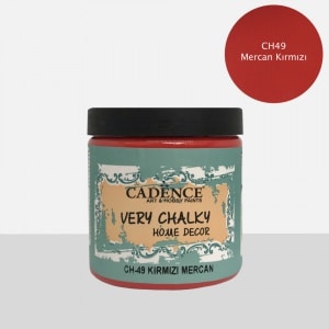 CH49 Mercan Kırmızı - Very Chalky Home Decor 500ml